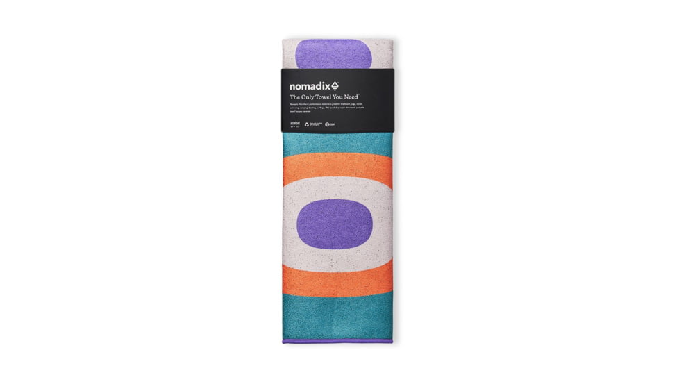Nomadix Original Towel, Kiki Teal, One Size, NM-KIKI-102