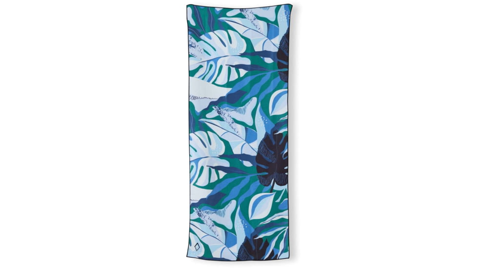 Nomadix Original Towel, Monstera Blue, One Size, NM-MONS-101