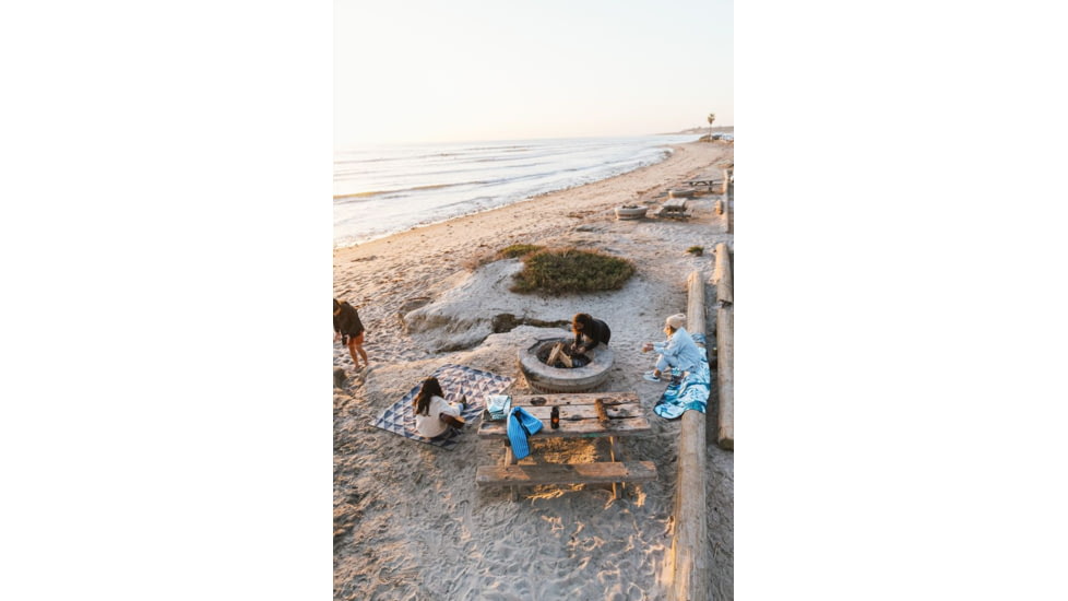 Nomadix Original Towel, Monstera Blue, One Size, NM-MONS-101