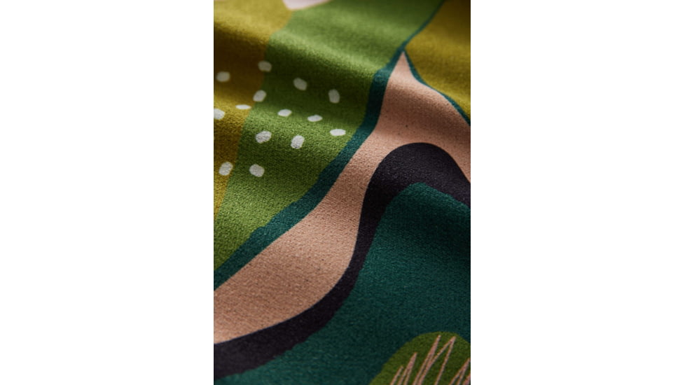 Nomadix Original Towel, Monstera Green Pink, One Size, NM-MONS-102