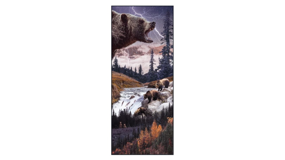 Nomadix Original Towel, Mystic - Grizzly, One Size, NM-GRIZZ-101