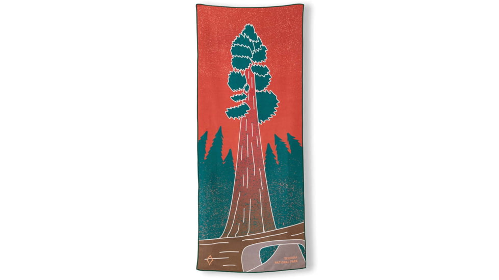 Nomadix Original Towel, National Parks, Sequoia Day, 30in x 72.5in, NM-SEQU-102