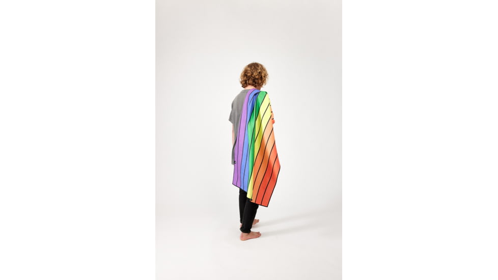 Nomadix Original Towel, Rainbow, One Size, NM-STRP-112