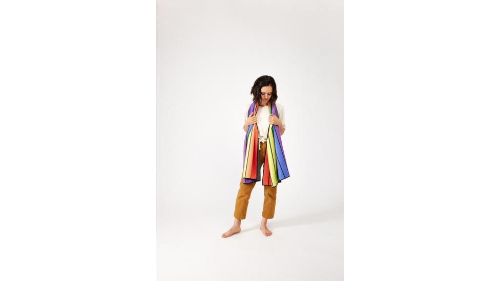 Nomadix Original Towel, Rainbow, One Size, NM-STRP-112