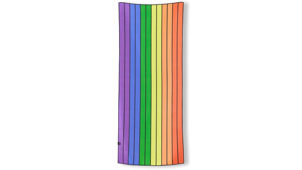 Nomadix Original Towel, Rainbow, One Size, NM-STRP-112