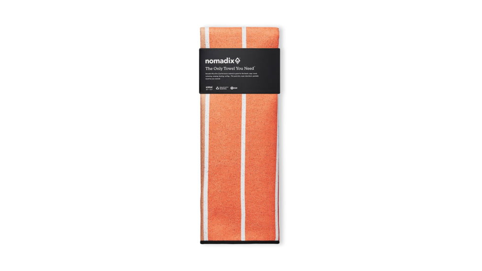 Nomadix Original Towel, Stripes Black/Gold, One Size, NM-STRP-114