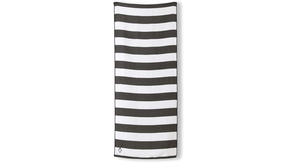 Nomadix Original Towel, Stripes Noll Black, 30in x 72.5in, NM-STRP-101