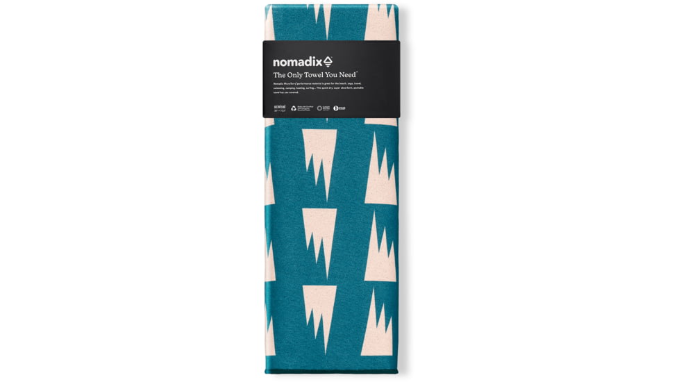 Nomadix Original Towel, Summit Green, 30in x 72.5in, NM-SUMM-101