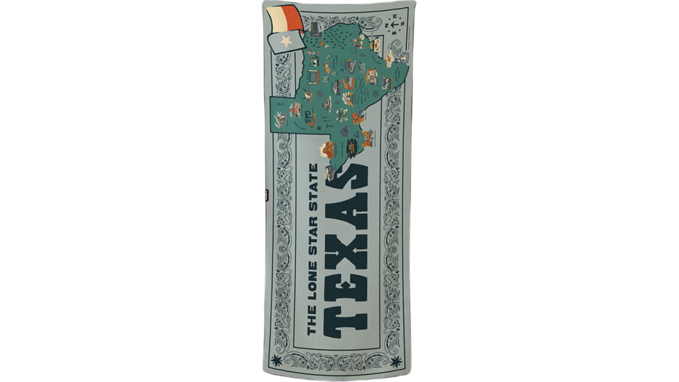 Nomadix Original Towel, Texas Map, 30in x 72.5in, NM-TXMP-101
