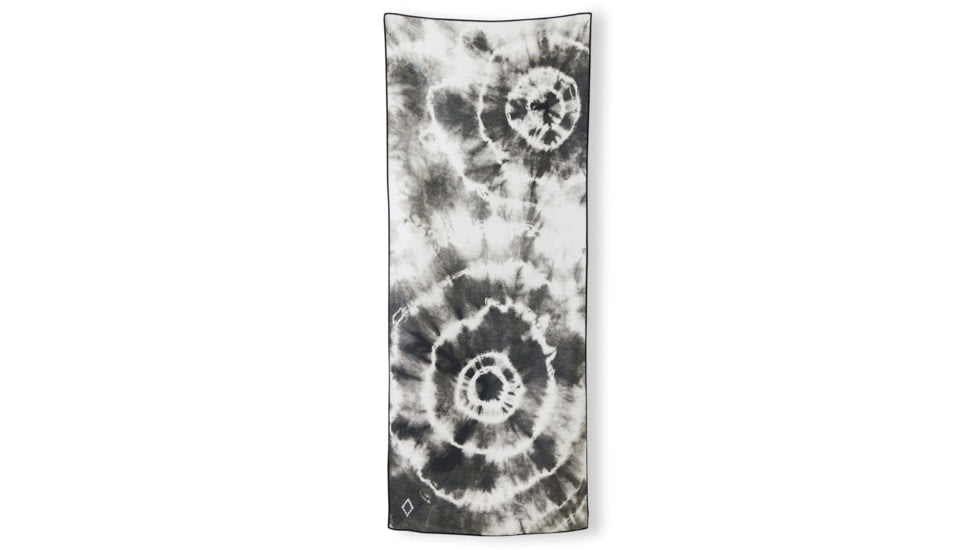 Nomadix Original Towel, Tie Dye Black and White, 30in x 72.5in, NM-TYDY-101