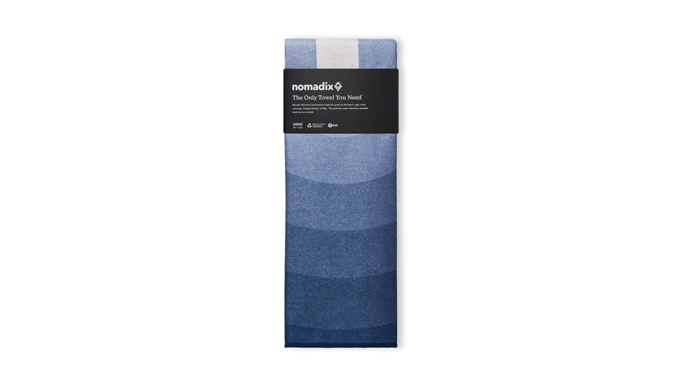 Nomadix Original Towel, Vision Navy, One Size, NM-VISI-101