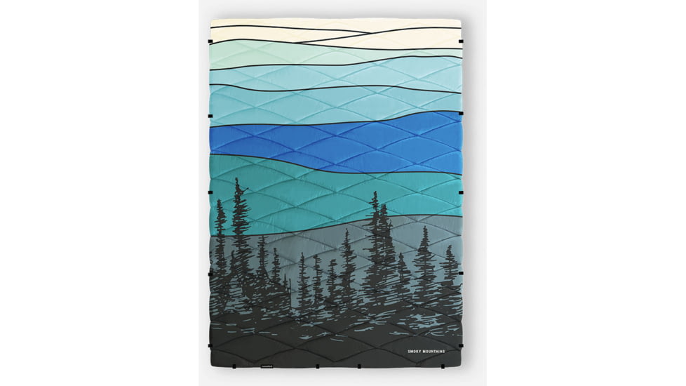 Nomadix Puffer Blanket, Smoky Mountain, 55in x 74in, PB-GRSM-101