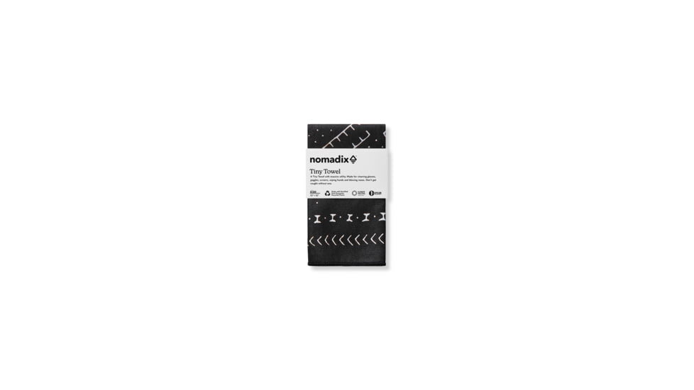 Nomadix Tiny Towel, Mud Cloth, 10inx10in, TT15-AFRI-101