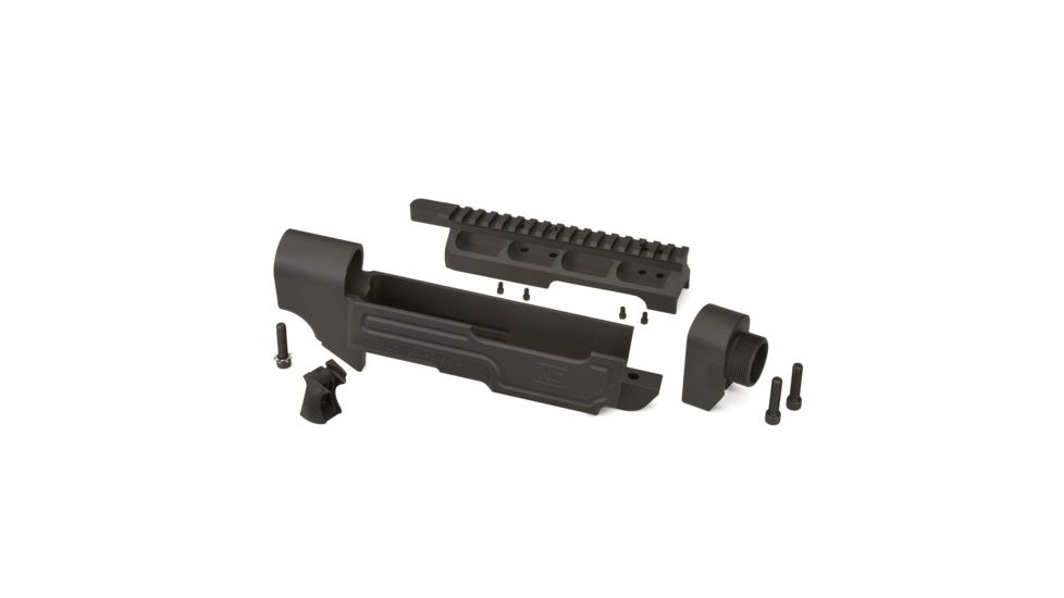 Nordic Components AR22 3-Piece 10/22 Stock Kit for Ruger 10/22, Black, AR22-KIT-3PC