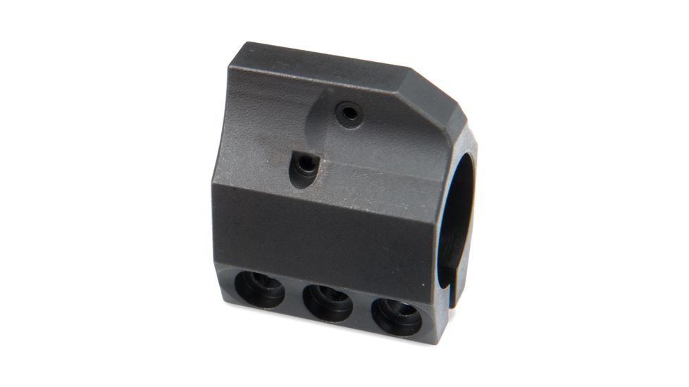Nordic Components Fixed .750 Gas Block, Black, NC-GB-FIXT-BK-ASM
