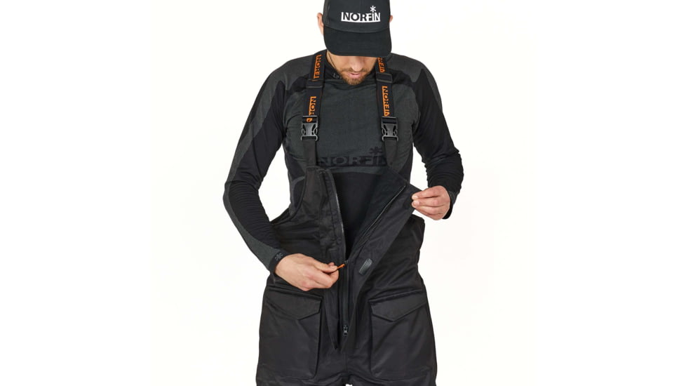 Norfin Element Suit + Float - Mens, Black, 2XL, 448505-XXL