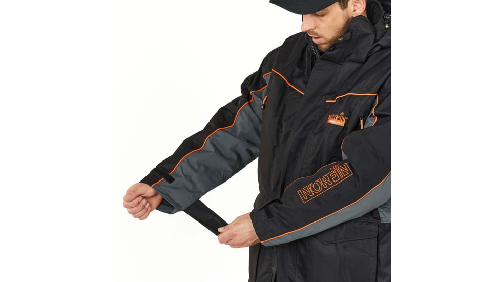 Norfin Element Suit + Float - Men's, Black, 2XL, 448505-XXL