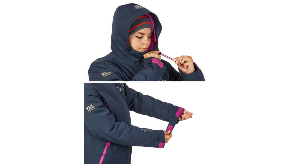 Norfin Nordic Float Parka - Womens, Blue, Extra Large, 542804-XL