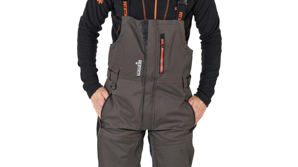 Norfin Pro Dry 3 Rain Bibs - Men's, Brown Black, 3XL, 514706-XXXL