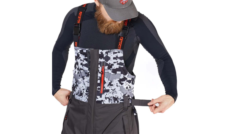 Norfin Pro Dry 3 Rain Bibs - Men's, Camo, Large, 514903-L