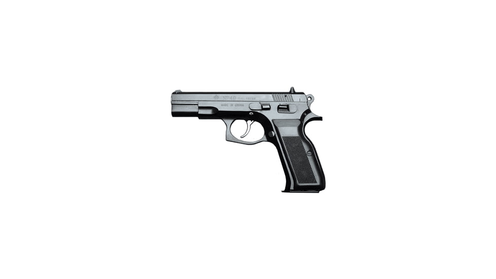 Norinco NP-40 Pistol, .40 S&amp;W, 4.62in barrel, blued finish steel frame, black plastic grip, recoil operated semi-automatic, NULL, 10 round magazine, NO-NP-40-40SW-4.62-1-FRRMPG