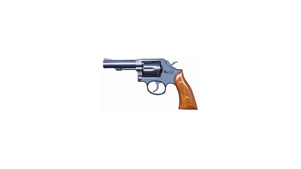 Norinco NP-50 Revolver, .38 Special, 4in barrel, blued finish steel frame, smooth wood grip, revolving chamber, blade front, notch rear, 6 round cylinder, NO-NP-50-.38 SP-4-1-FRRMPG