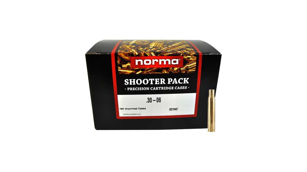 Norma .30-06 Springfield Unprimed Rifle Brass, 100 Cartridge Cases, 20276407