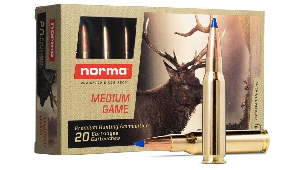Norma .308 Winchester 180 Grain Bondstrike Brass Cased Rifle Ammo, 20 Rounds, 20176412