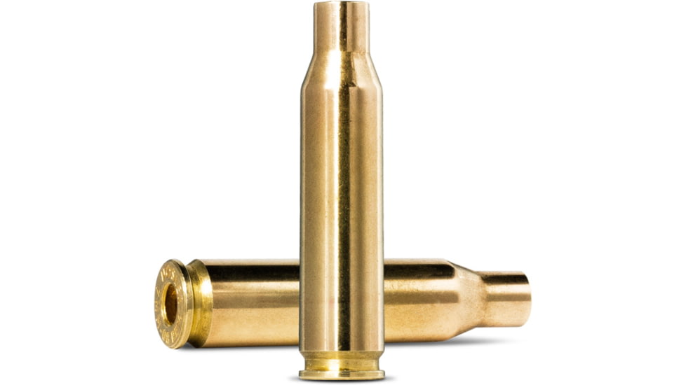 Norma 7mm-08 Remington Unprimed Rifle Brass, 100 Cartridge Cases, 20270227