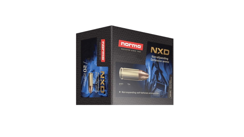 Norma Ammunition 611340020 Self Defense NXD 10mm Auto NXD 20 Per Box/ 10 Cs