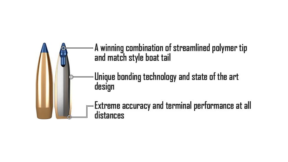Norma Bondstrike Extreme 6.5mm PRC 143gr Brass Cased Centerfire Rifle Ammo, 20 Rounds, 20166452