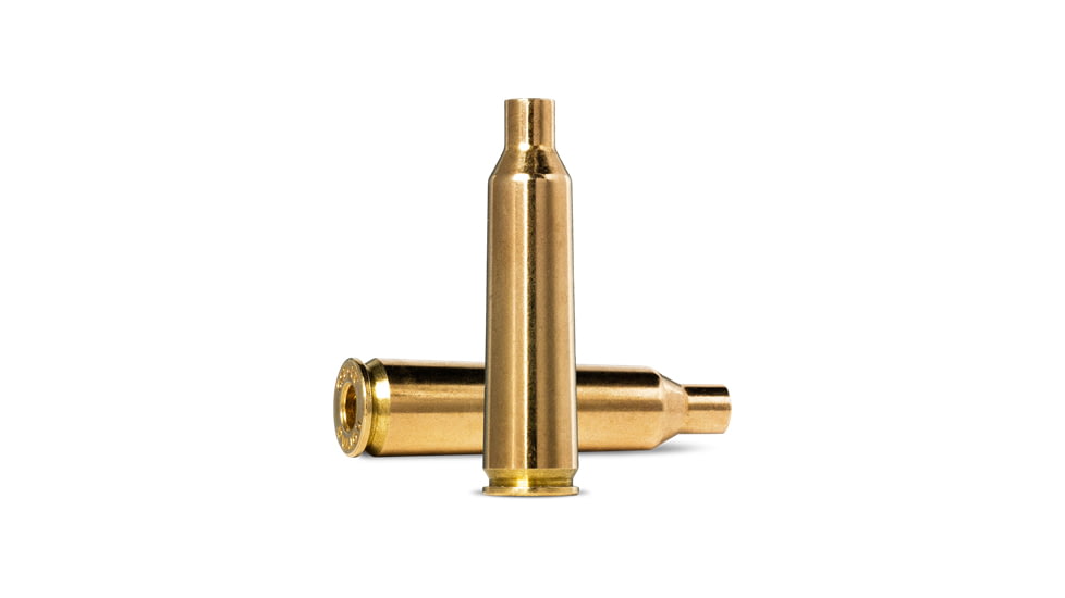 Norma Dedicated Components .22-250 Remington Rifle Brass Cartridge Cases, 50 Rounds, 20257312