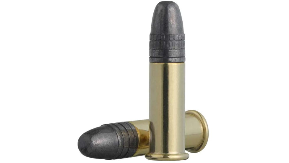 Norma Match .22 Long Rifle 40 Grain Lead Round Nose Brass Cased Rimfire Ammunition, 50 Rounds, 2425076