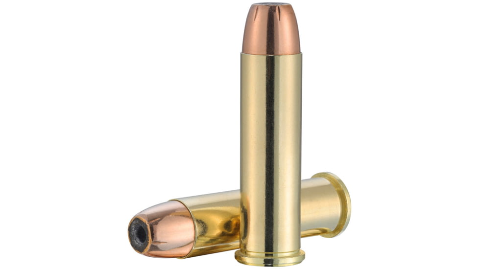 Norma Safeguard .357 MAGNUM 158 Grain Jacketed Hollow Point Brass Cased Pistol Ammo, 50 Rounds, 801109265