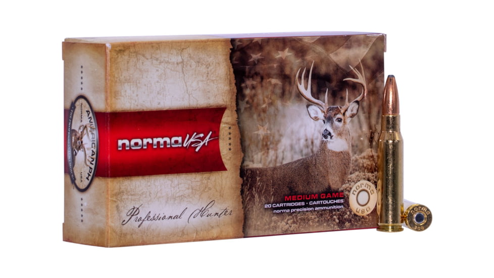 Norma Oryx .308 Winchester 180 grain Norma Oryx Brass Cased Centerfire Rifle Ammo, 20 Rounds