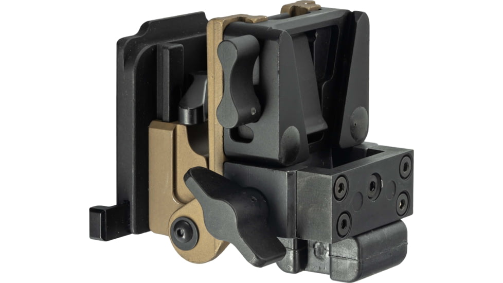 DEMO, Norotos LoSto Helmet Mount, Force-to-overcome, PVS-15/18/21/31, Coyote Brown, One Size, 1962010CB-2
