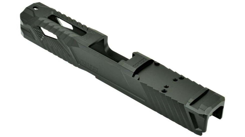 Norsso N19 Piranha TP Slide for Glock 19 Gen 3, RMR Cut, Black, N19-PIR-TP-3-RMR-BLK