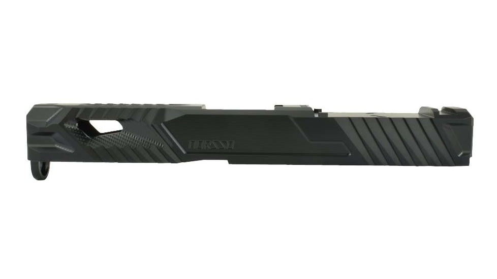 Norsso N19 Piranha TP Slide for Glock 19 Gen 3, RMR Cut, Black, N19-PIR-TP-3-RMR-BLK