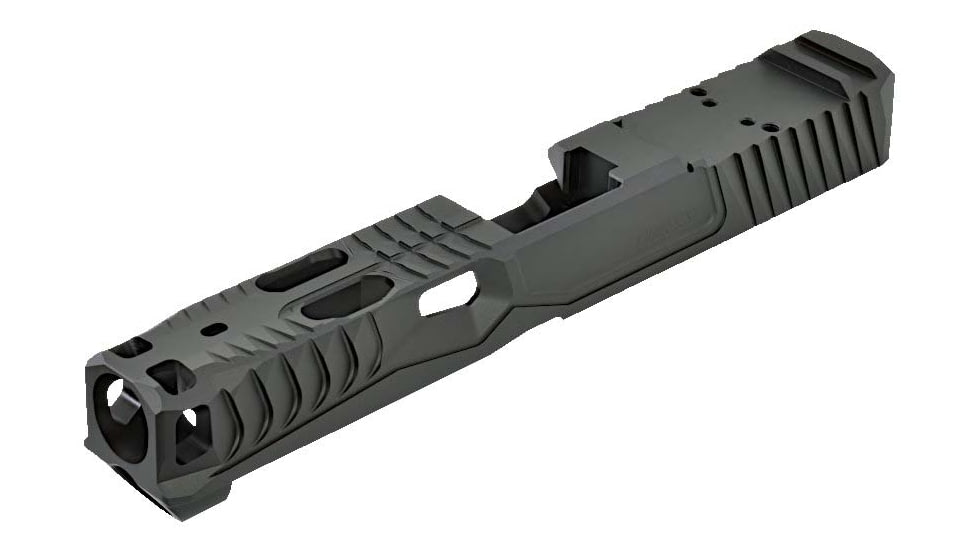 Norsso N19DG Gen 5 Reptile XP Glock Slide, RMR Cut, Black, N19DG-REP-XP-5-RMR-BLK