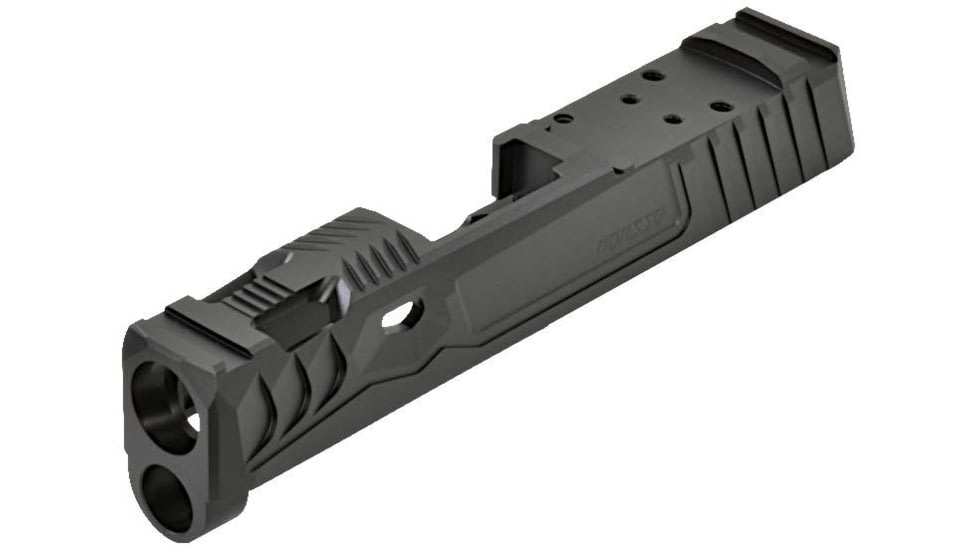 Norsso P365 Reptile C Slide, Black, N365-REPCOMP-507K-BLK