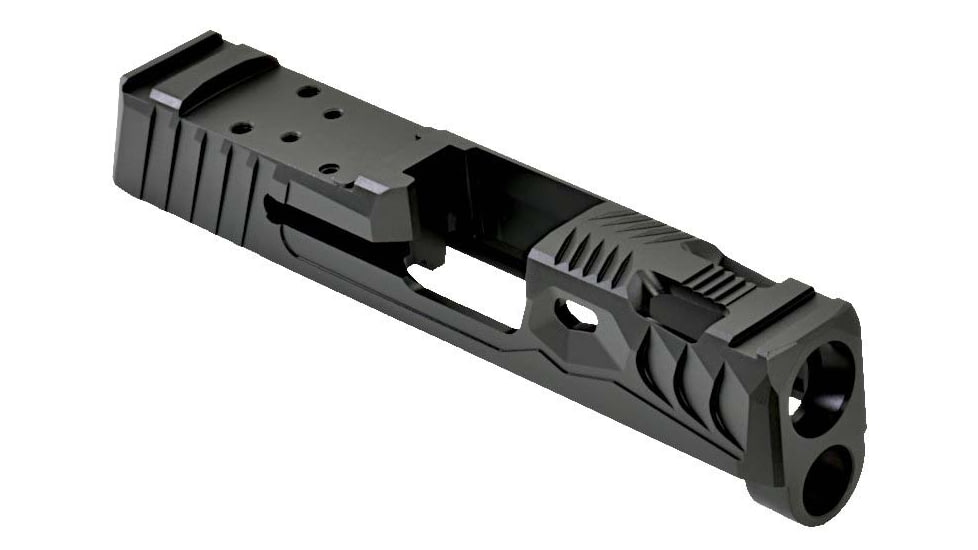 Norsso P365 Reptile C Slide, Black, N365-REPCOMP-507K-BLK