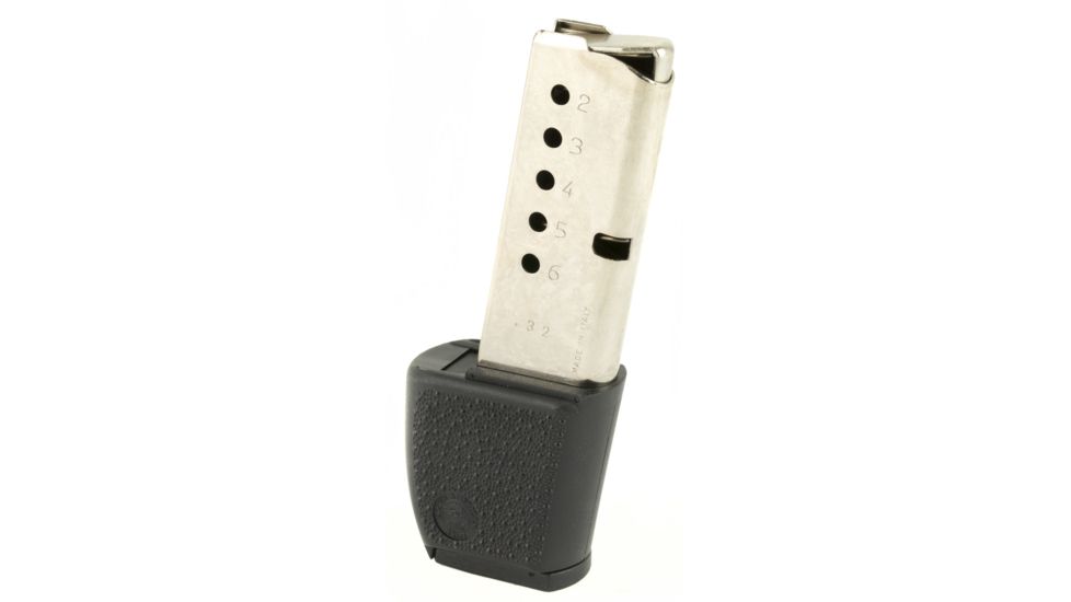 North American Arms Guardian 32 ACP 10-Round Stainless Magazine, Stainless, MGNAAMZ32EXT