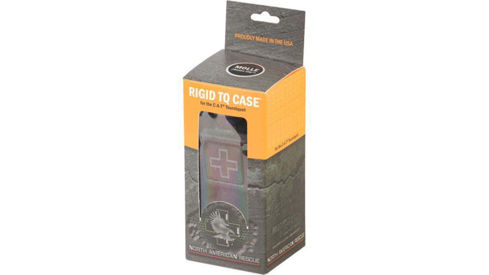 North American Rescue Rigid Gen 7 C-A-T MOLLE Tourniquet Case, Black, 85-0636
