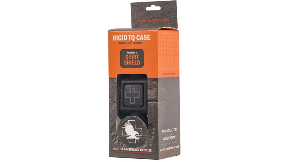 North American Rescue Rigid Gen 7 Tourniquet Case W/ Shirt Shield, Black - 80-0944
