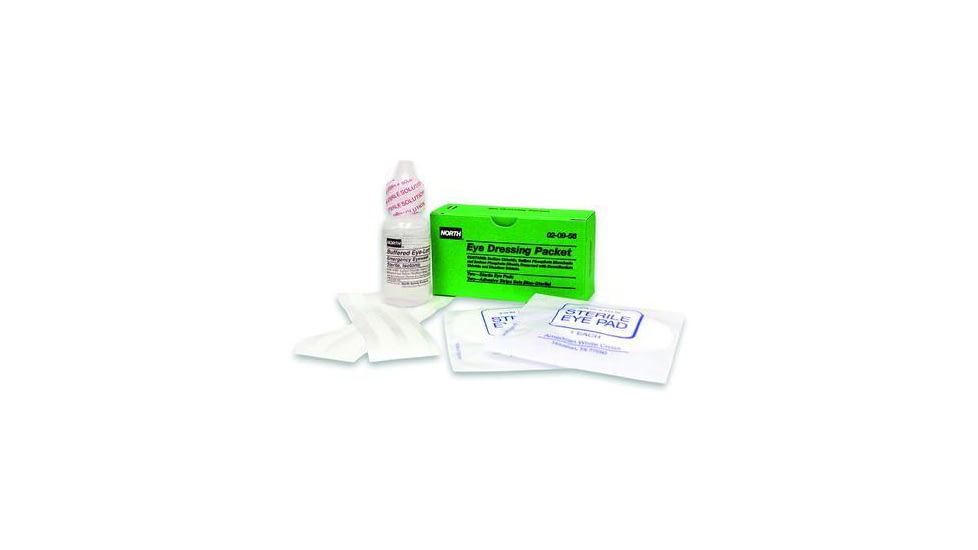 North Safety Products/Haus Eyewash W/PADS &amp; Strip 1OZ 20956, Each
