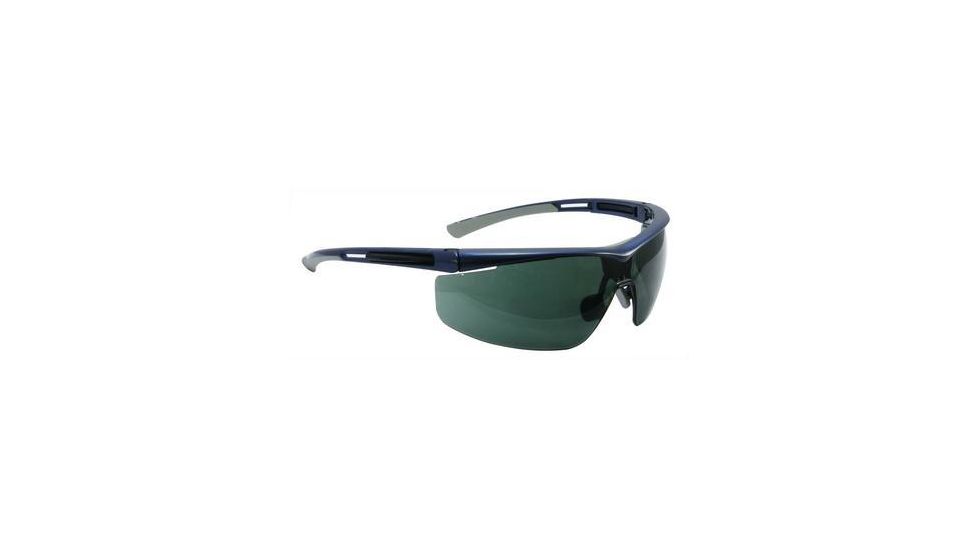 North Safety Products/Haus Glasses Safety Blu/gry Frm Smk T5900NBLS, Unit EA