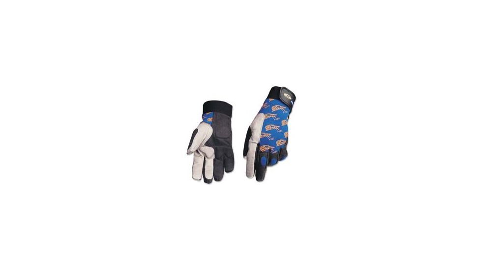 North Safety Products/Haus Gloves Sr Pro BLK/GRAY Lrg 1PR M2900/9L