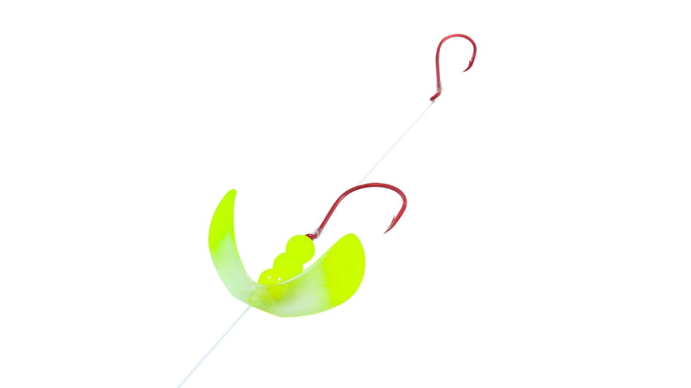 Northland Butterfly Blade Harness 60" Snell Clear Tip Chartreuse 1/Cd, NL-BFBH1-CTC