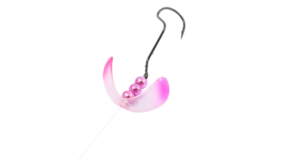 Northland Butterfly Blade Super Death Rig 60" Snell Clear Tip Pink 1/Cd, NL-BFSDR1-CTP
