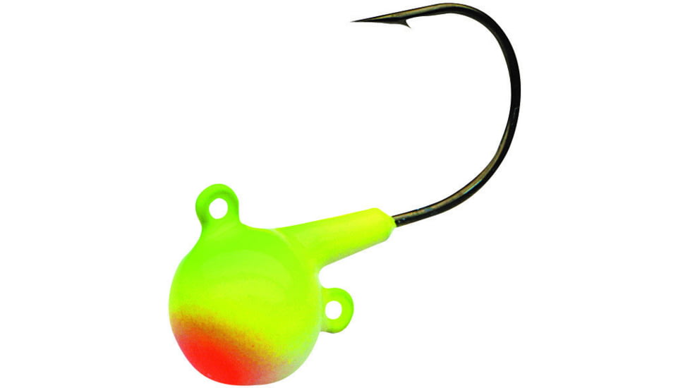 Northland Fire-Ball Jig 1/8 Oz, 5/Cd Glow Watermelon, FB3-5-1315
